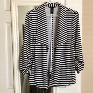 Black and White stripe jacket